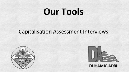 Conducting interviews