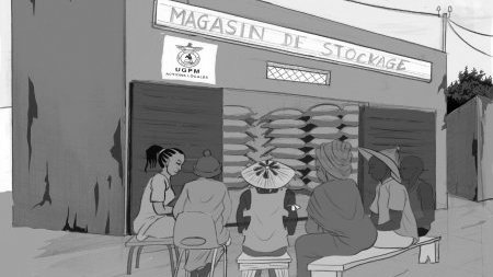 Los graneros de prevision de escasez de alimentos de la UGPM